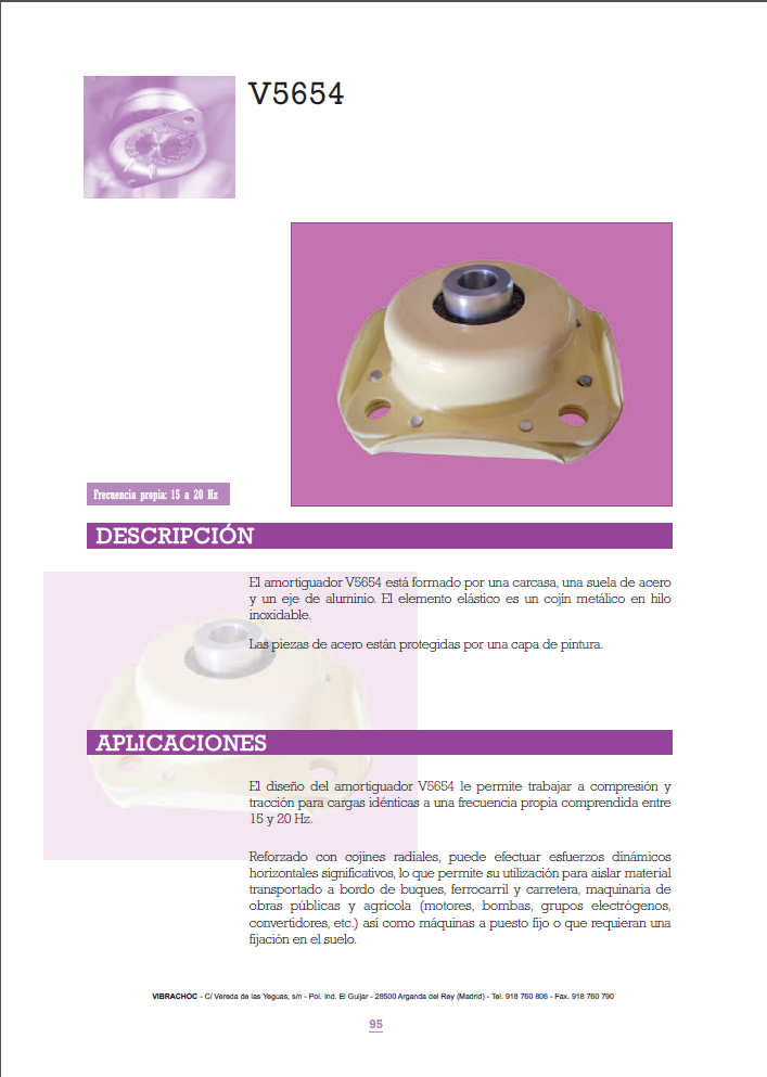 Cat�logo de Suspensiones metalicas V-5654